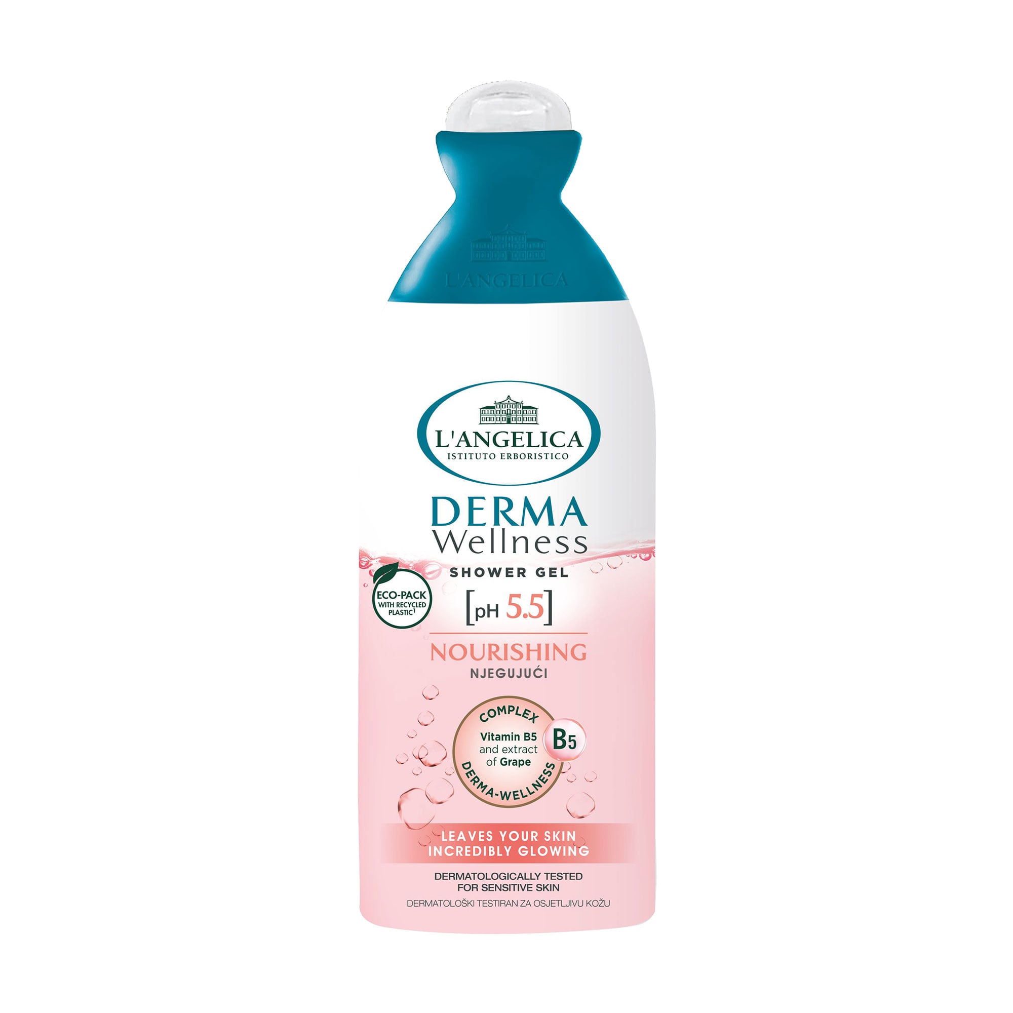 Живильний гель для душу L'angelica Derma Wellness Nourishing Shower Gel, 250 мл