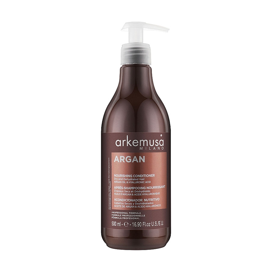 Живильний кондиціонер Arkemusa Argan Conditioner з аргановою олією, для сухого та пошкодженого волосся, 500 мл