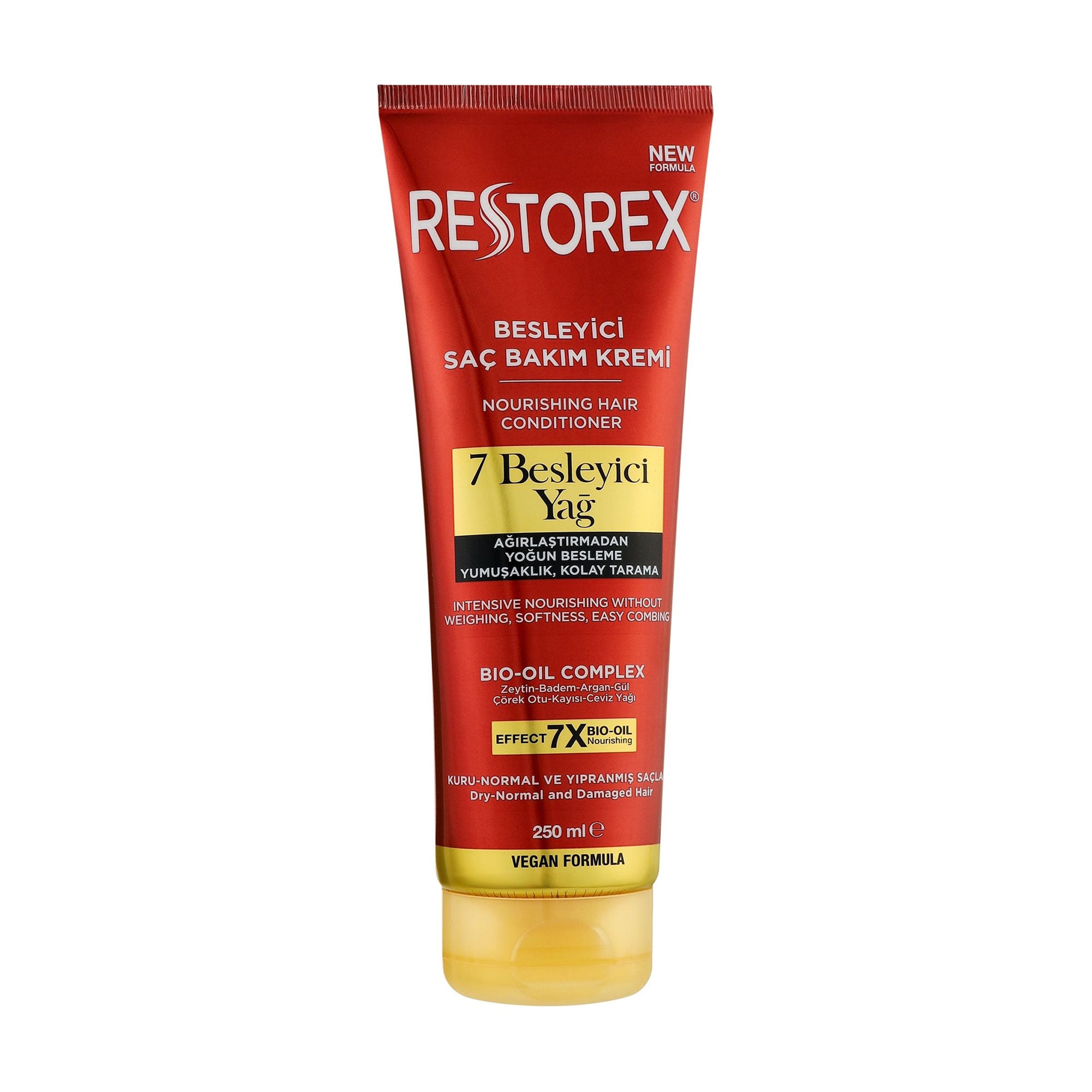 Живильний кондиціонер для волосся Restorex Nourishing Hair Conditioner 7 олій, 250 мл
