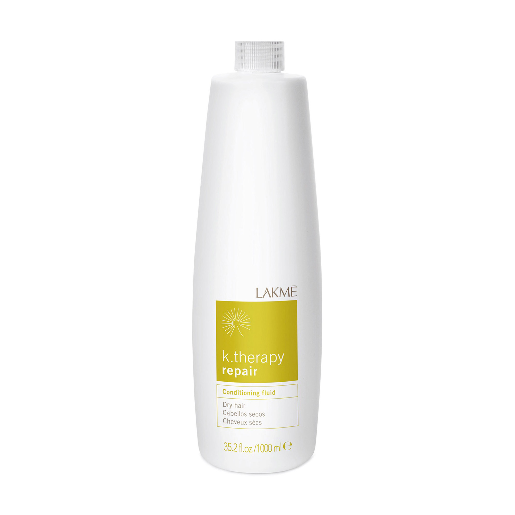 Живильний кондиціонер Lakme K.Therapy Repair Conditioning Fluid для сухого волосся, 1 л