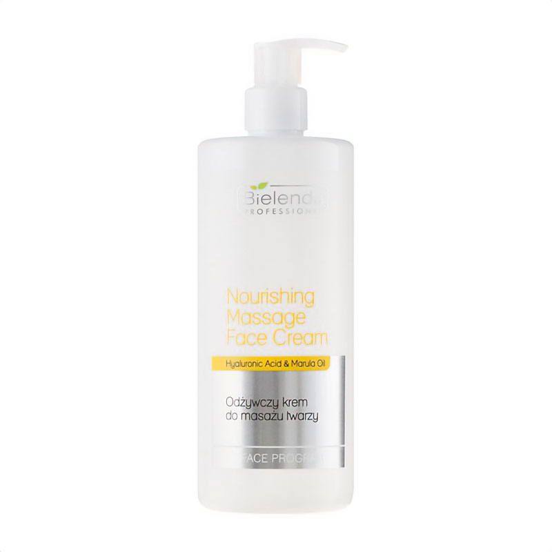 Живильний крем для масажу обличчя Bielenda Professional Face Program Nourishing Massage Face Cream, 500 мл