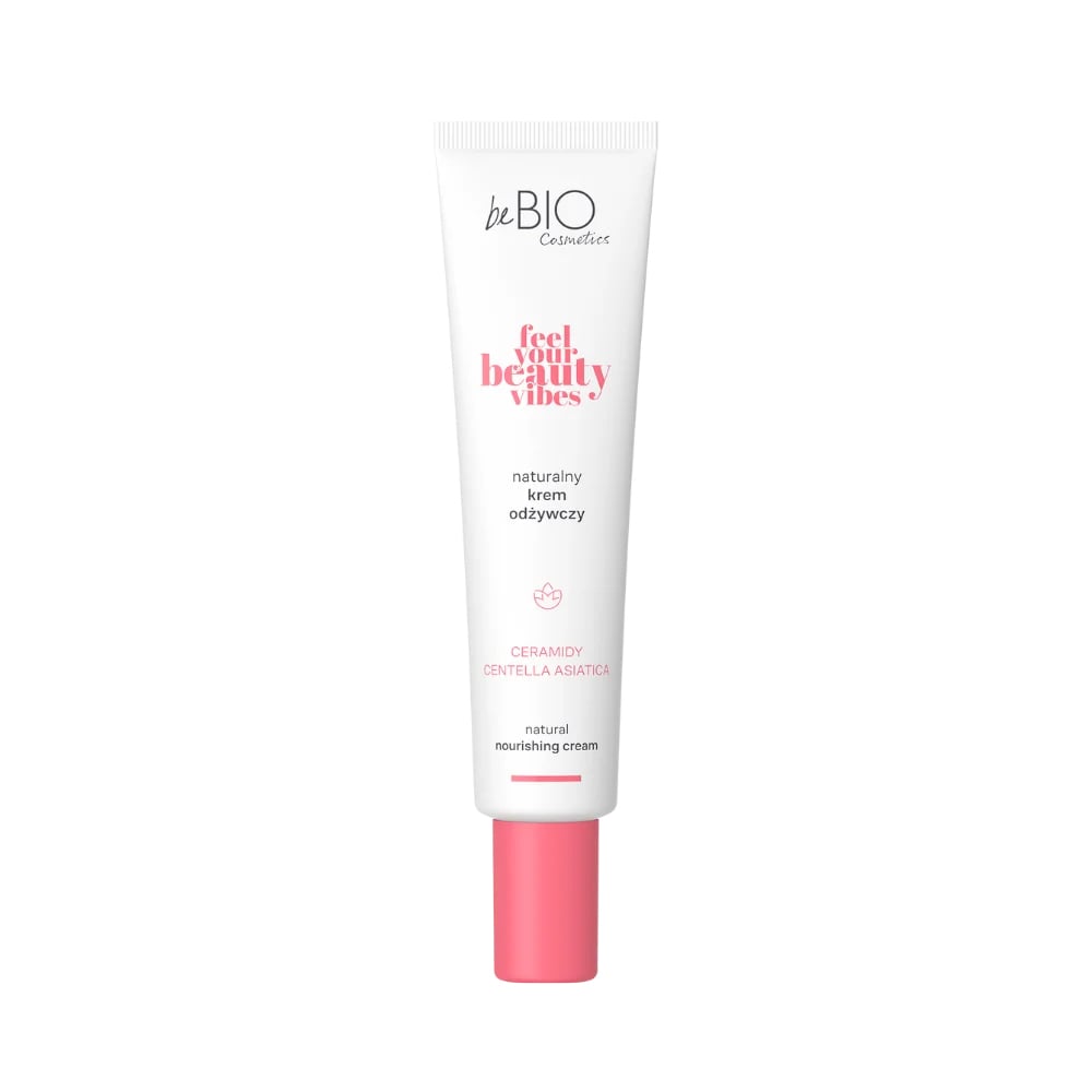 Живильний крем для обличчя beBIO Feel Your Beauty Vibes Natural Nourishing Cream, 40 мл