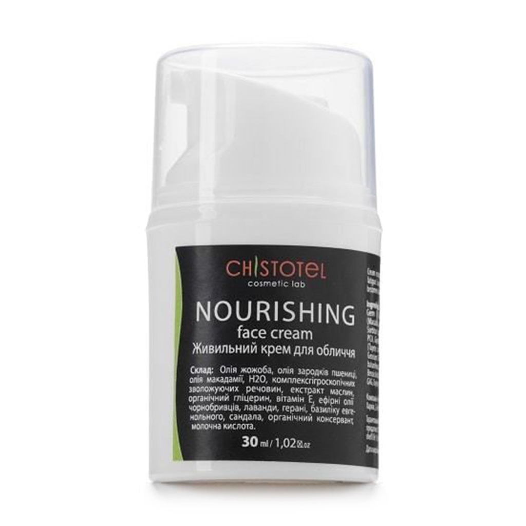 Живильний крем для обличчя Chystotil Nourishing Face Cream, 30 мл