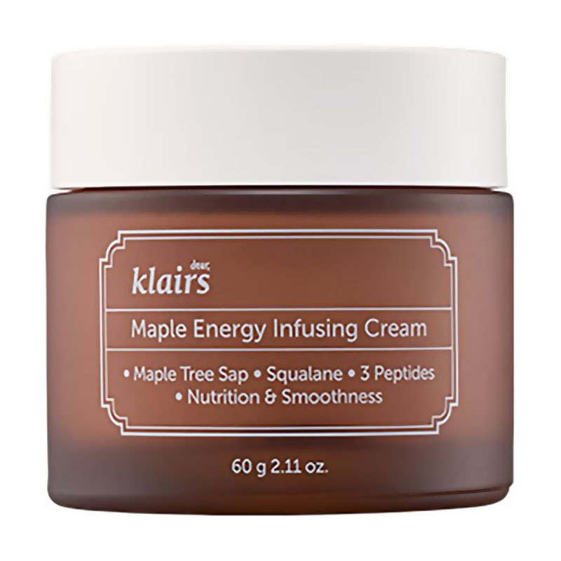 Живильний крем для обличчя Dear Klairs Maple Energy Infusing Cream з соком клену, 60 г