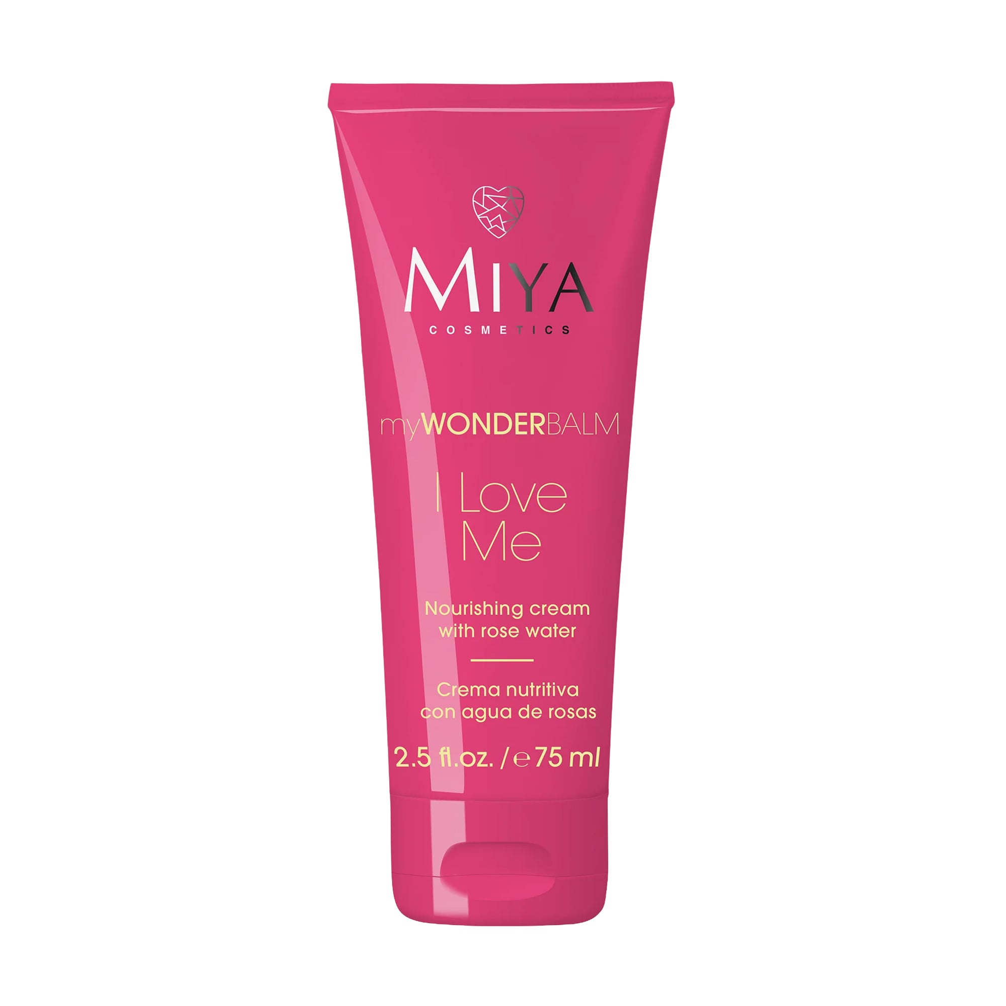 Живильний крем для обличчя Miya Cosmetics myWONDERBALM з трояндовою водою, 75 мл
