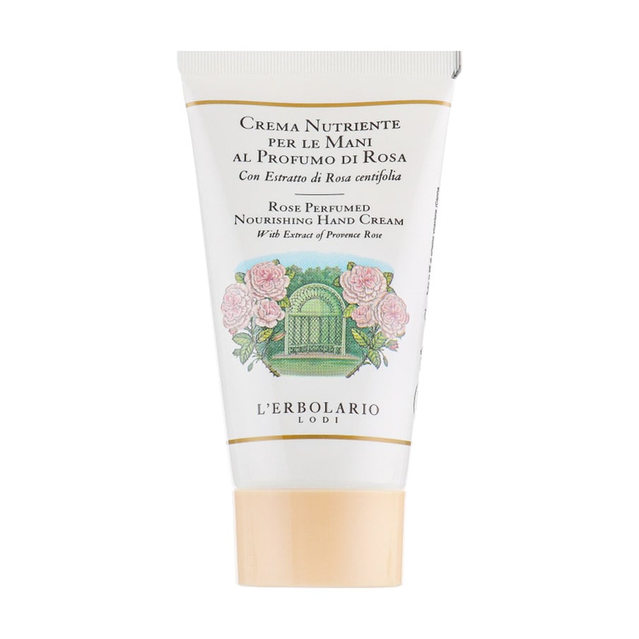 Живильний крем для рук L'Erbolario Rose Perfumed Nourishing Hand Cream, 75 мл