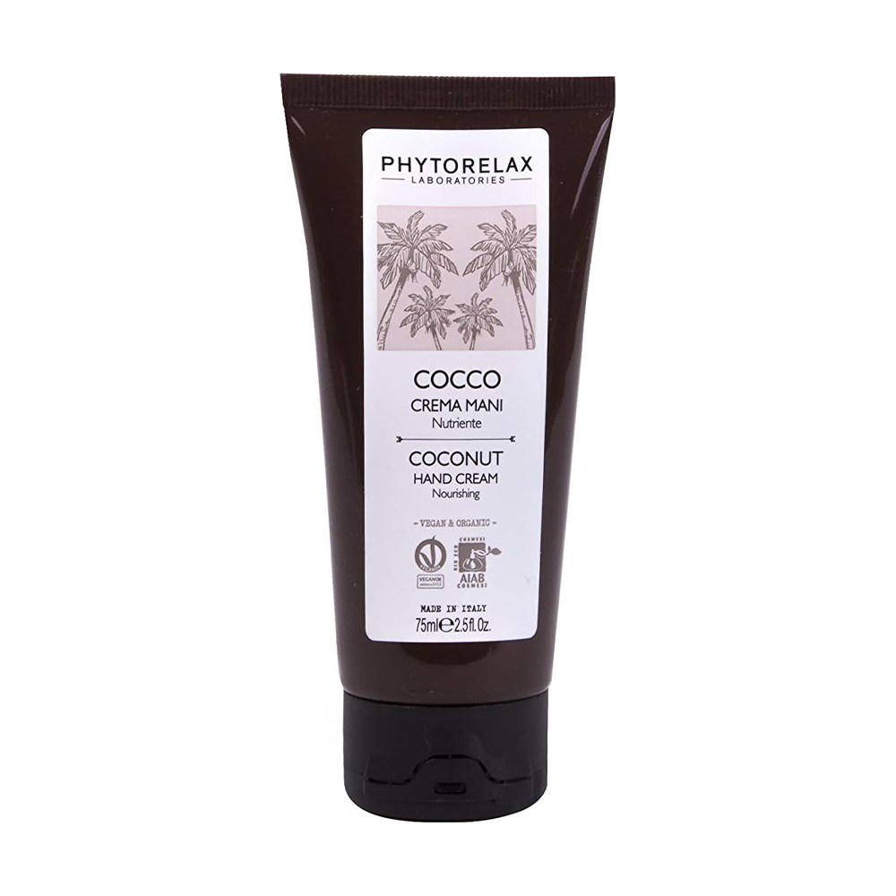 Живильний крем для рук Phytorelax Laboratories Coconut Hand Cream, 75 мл