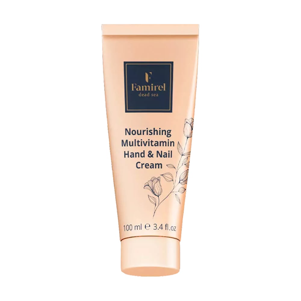 Живильний мультивітамінний крем для рук та нігтів Famirel Nourishing Multivitamin Hands &amp; Nails Cream, 100 мл