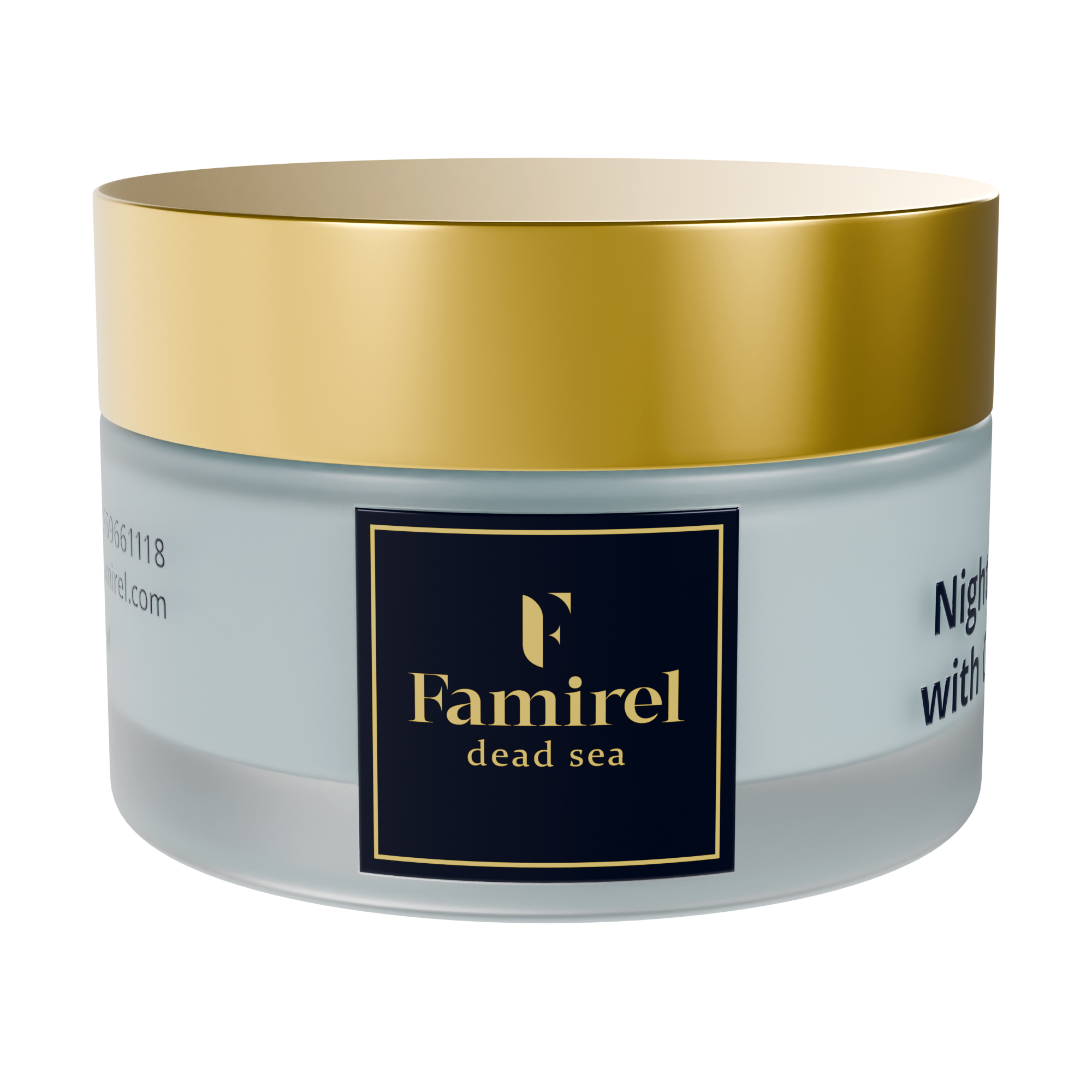 Живильний нічний крем для обличчя Famirel Collagen Nourishing Night Cream з колагеном, 50 мл