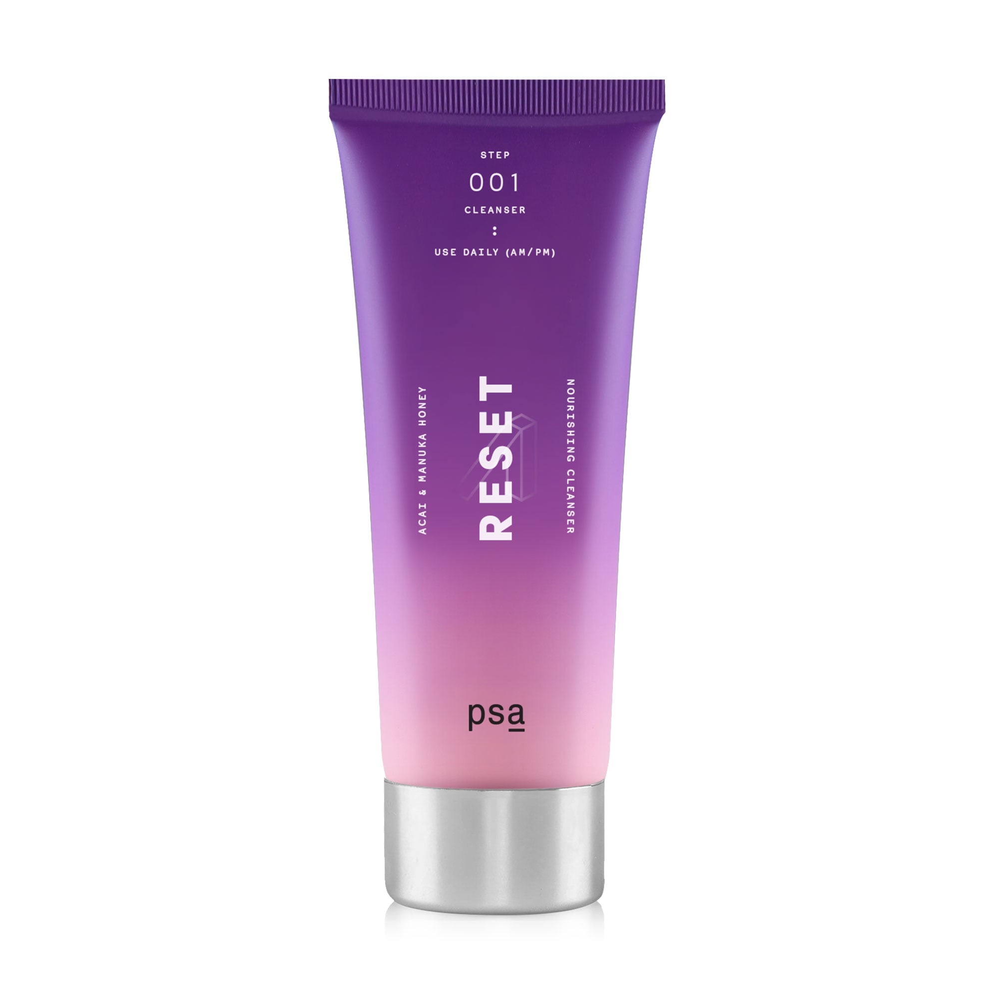 Живильний очищувальний засіб для обличчя PSA Reset Acai &amp; Manuka Honey Nourishing Cleanser, 100 мл