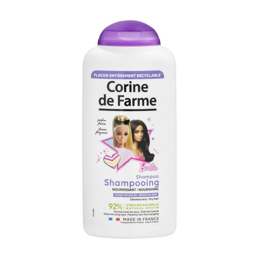 Живильний шампунь Corine de Farme Barbie Nourishing Shampoo для сухого волосся, 300 мл