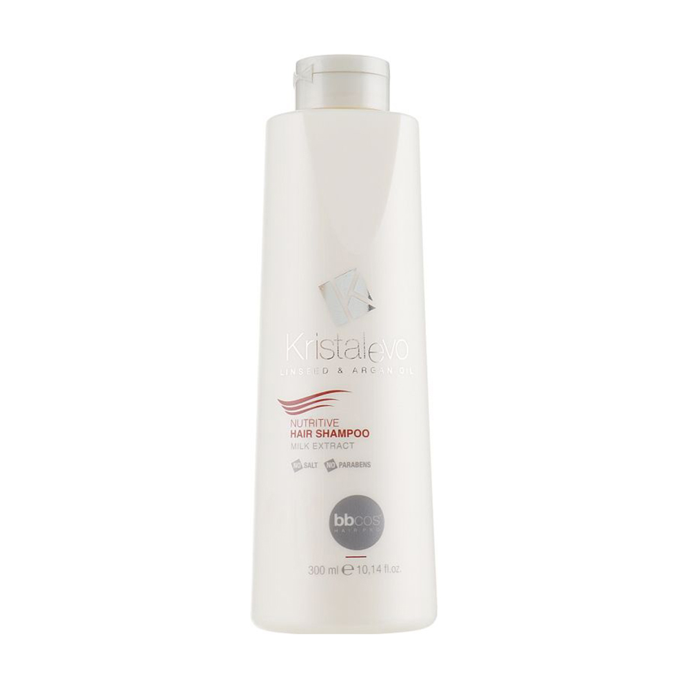 Живильний шампунь для волосся BBcos Kristal Evo Nutritive Hair Shampoo, 300 мл