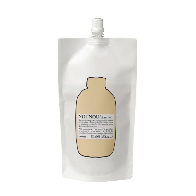 Живильний шампунь для волосся Davines Nounou Shampoo, 500 мл (рефіл)