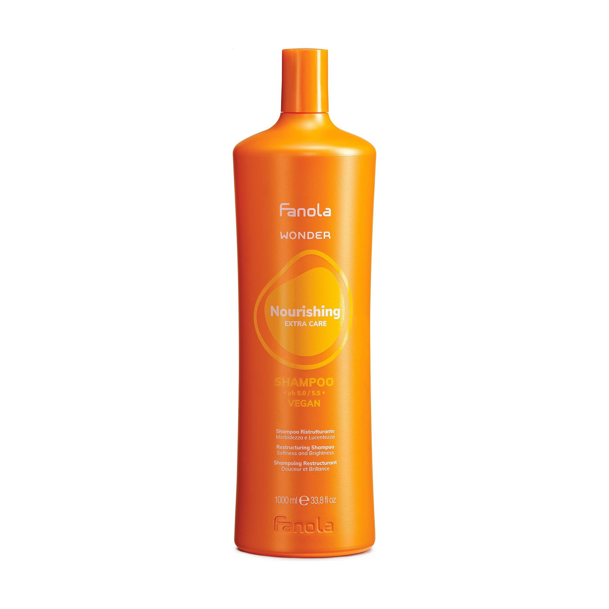 Живильний шампунь для волосся Fanola Wonder Nourishing Extra Care Shampoo, 1 л