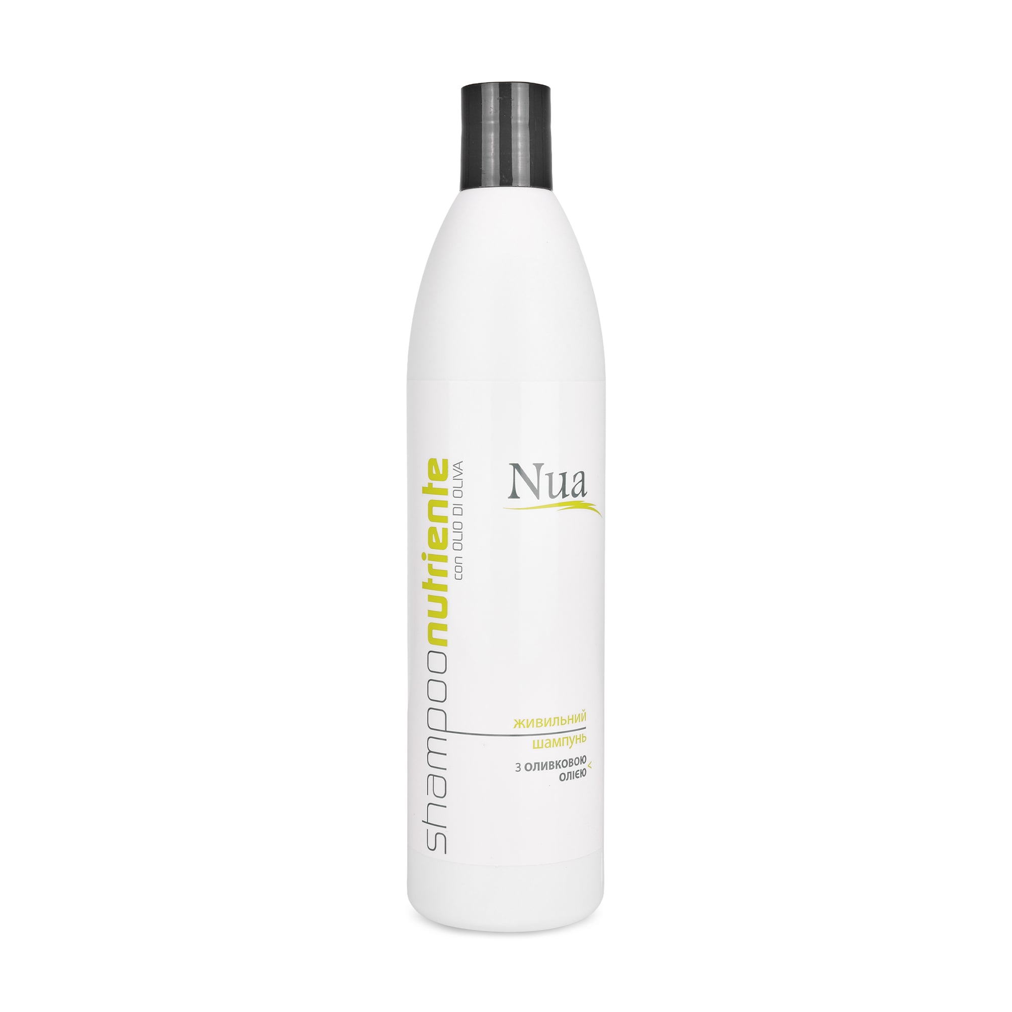 Живильний шампунь для волосся Nua Shampoo Nutriente з оливковою олією, 500 мл