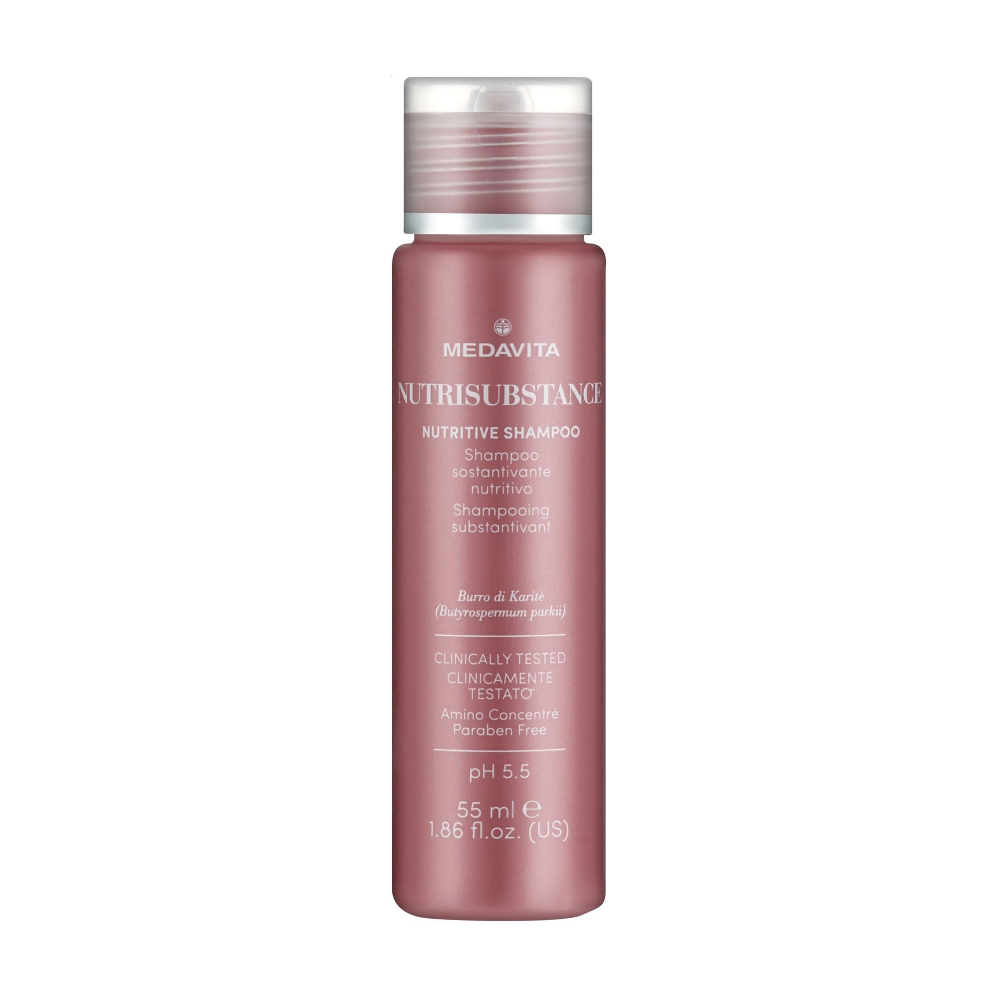 Живильний шампунь Medavita Nutrisubstance Nutritive Shampoo для сухого волосся, 55 мл