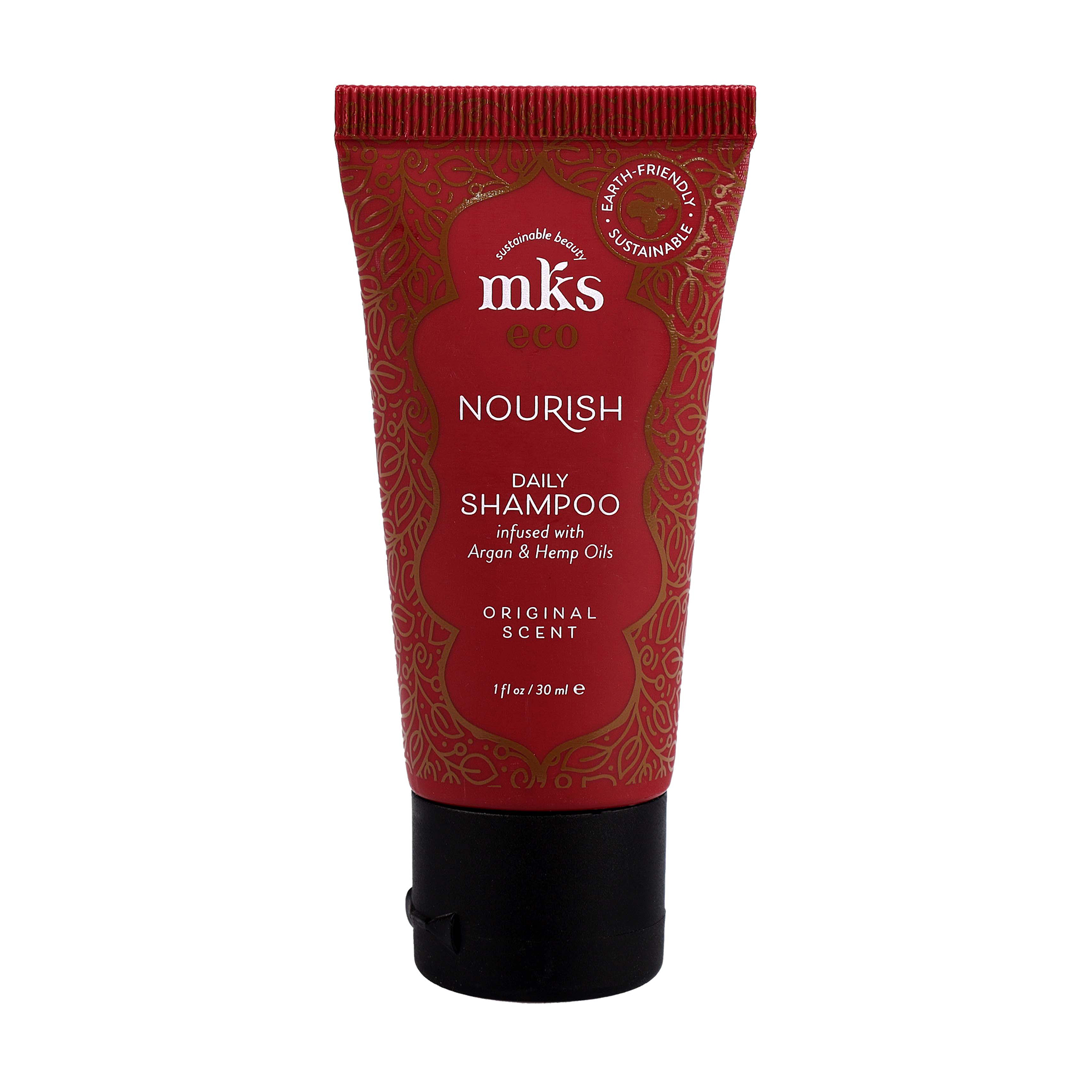 Живильний шампунь MKS ECO Nourish Daily Shampoo Original Scent для гладкості та блиску волосся, 30 мл