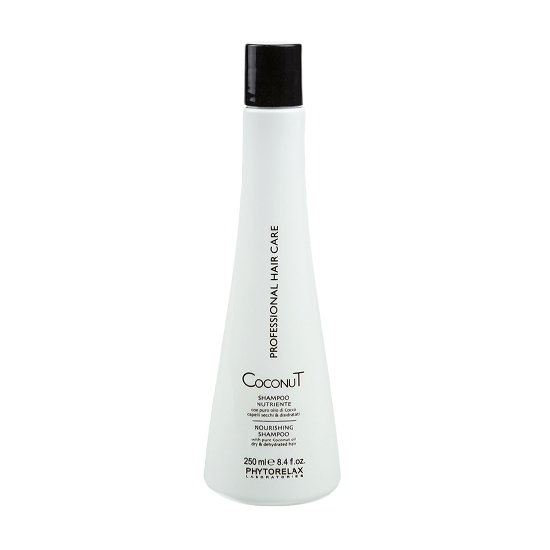 Живильний шампунь Phytorelax Laboratories Coconut Nourishing Shampoo для ламкого волосся, з кокосовою олією, 250 мл