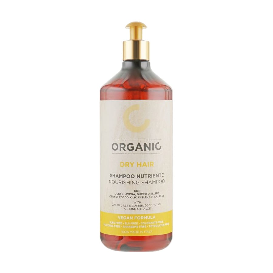 Живильний шампунь Punti Di Vista Organic Dry Hair Nourishing Shampoo для сухого і ламкого волосся, 1 л