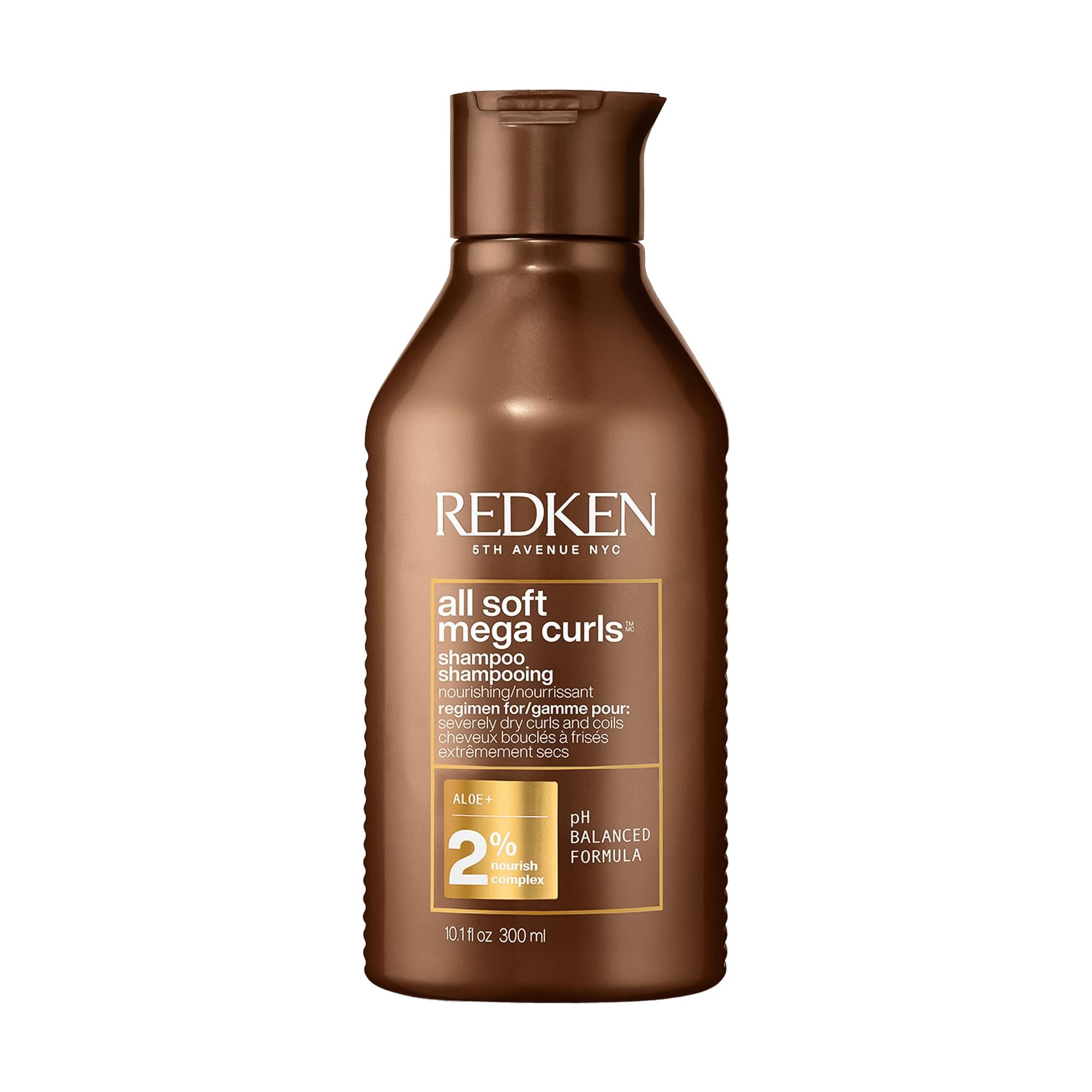 Живильний шампунь Redken All Soft Mega Curl Shampoo дуже сухого кучерявого волосся, 300 мл
