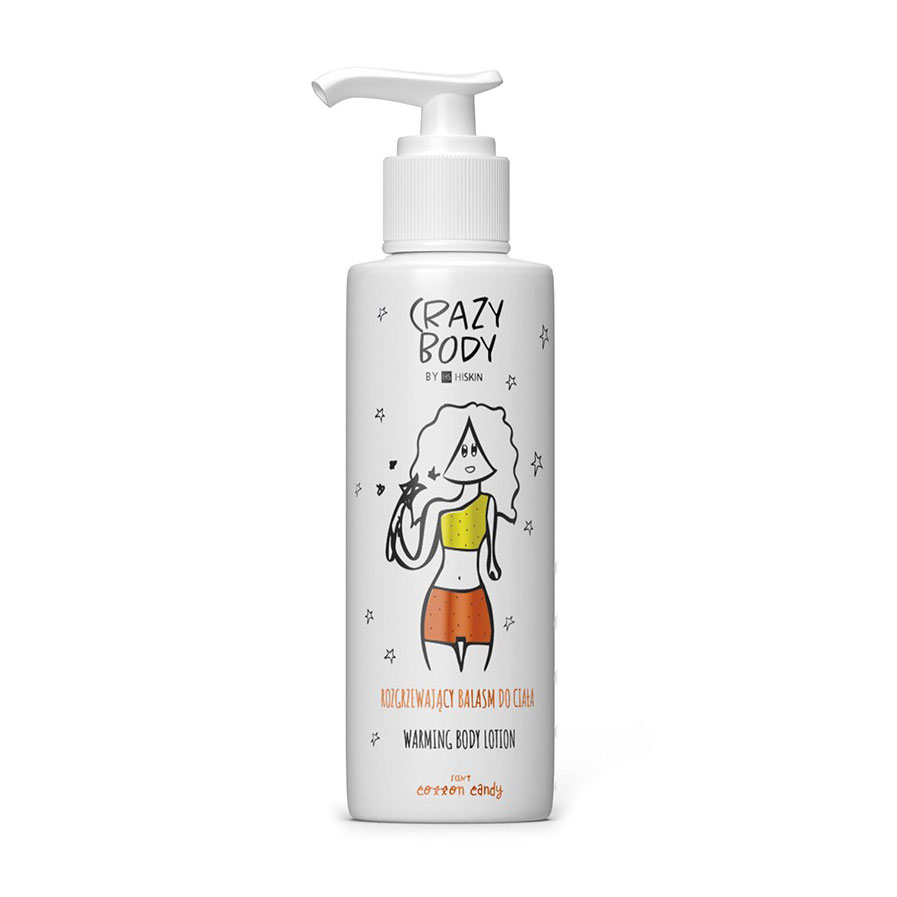 Зігріваючий лосьйон для тіла HiSkin Crazy Body Warming Body Lotion Cotton Candy, 300 мл