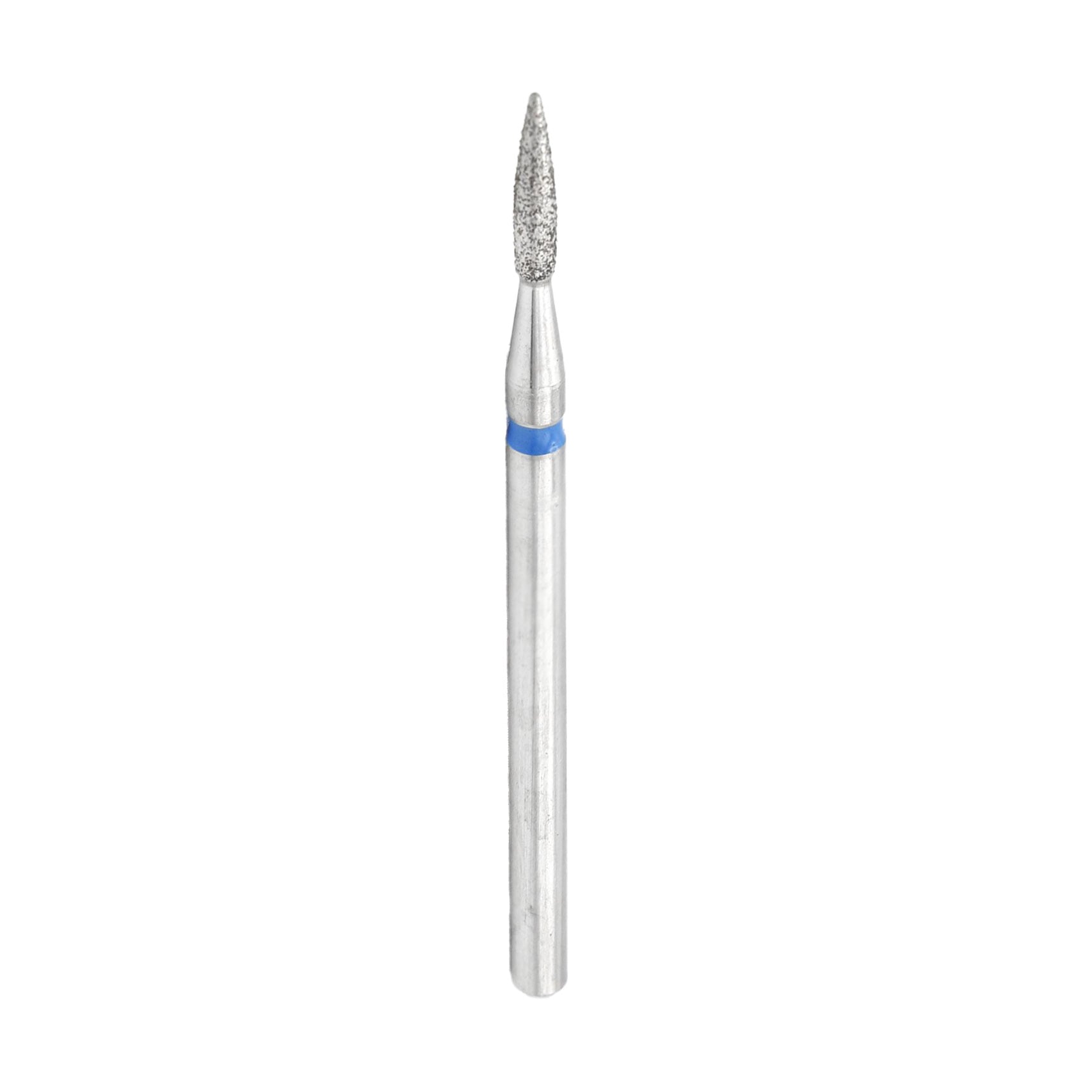 Змінна алмазна фреза для манікюру Nails Molekula Professional Полум'я, синя (243/021B)