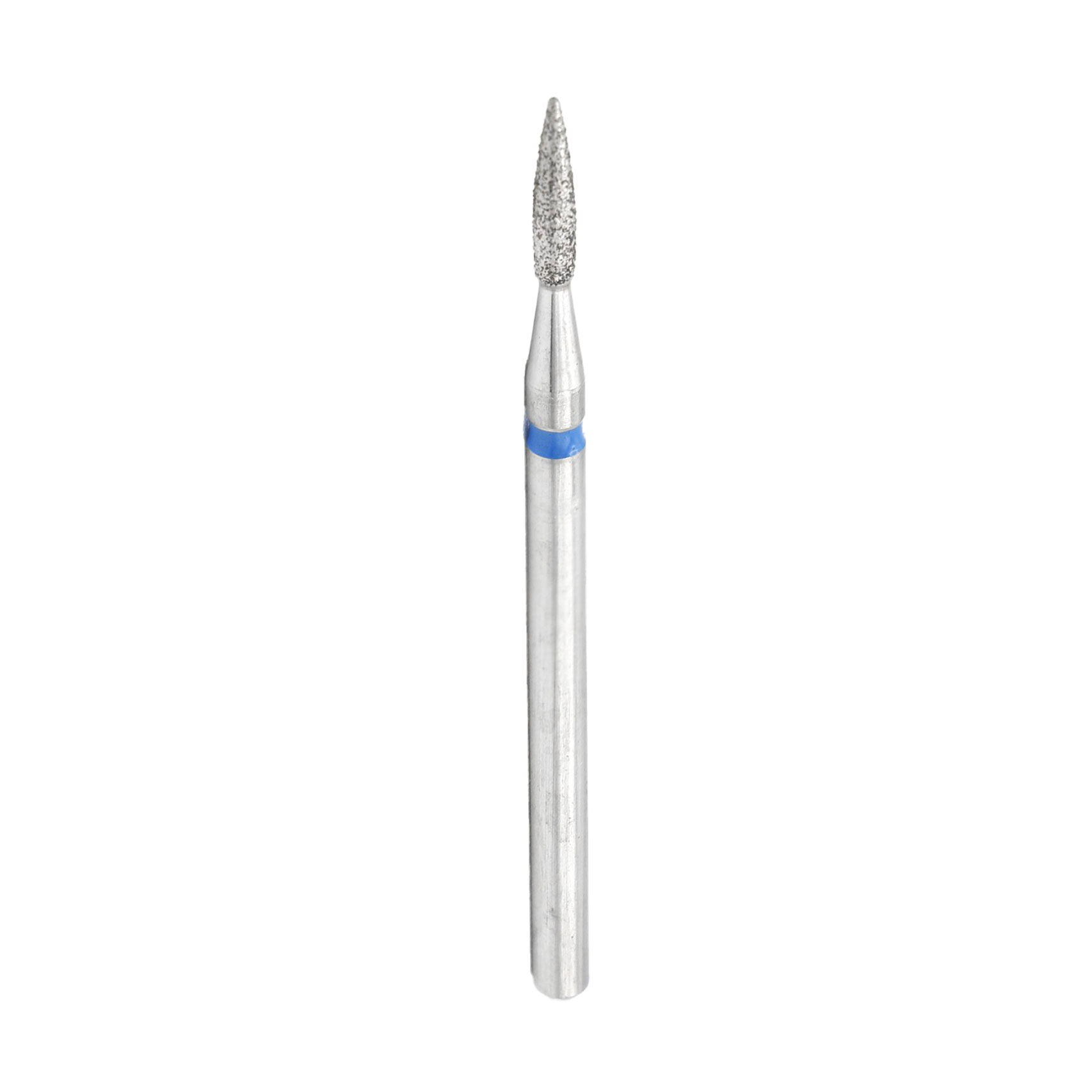 Змінна алмазна фреза для манікюру Nails Molekula Professional Полум'я, синя (243/025B)