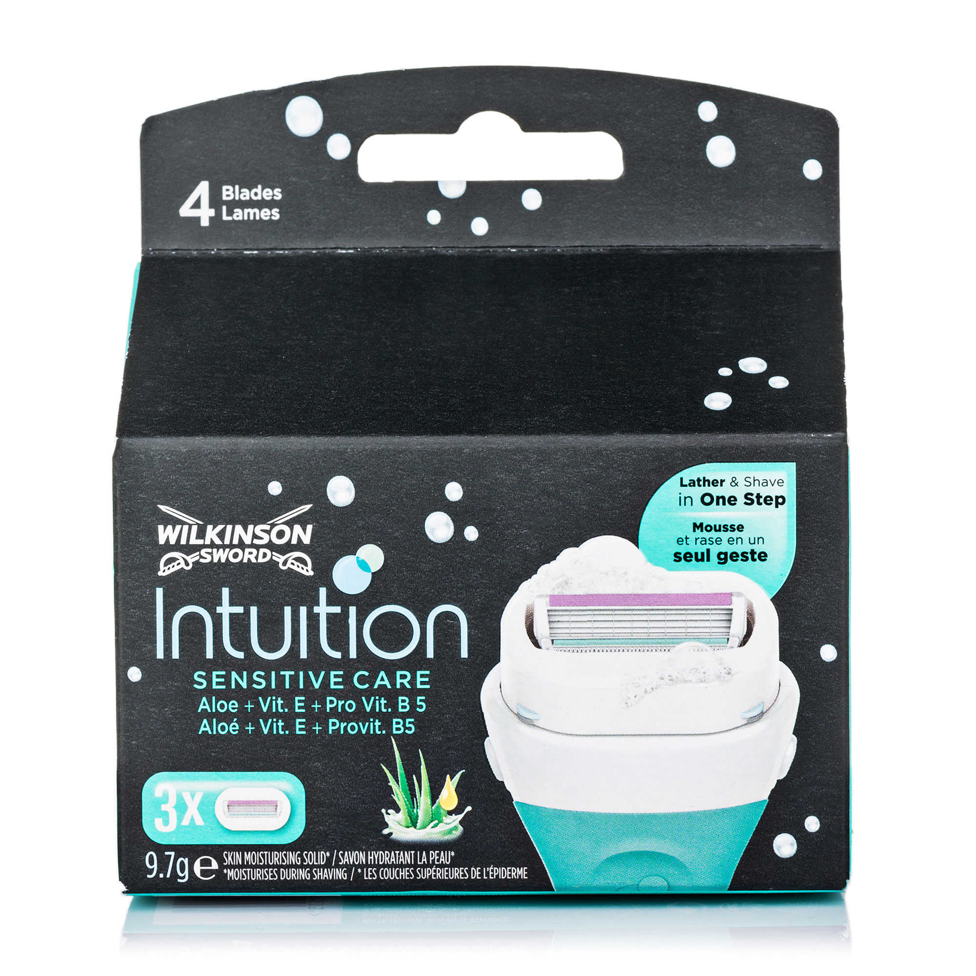 Змінні картриджі для гоління Wilkinson Sword Intuition Sensitive жіночий, 3 шт