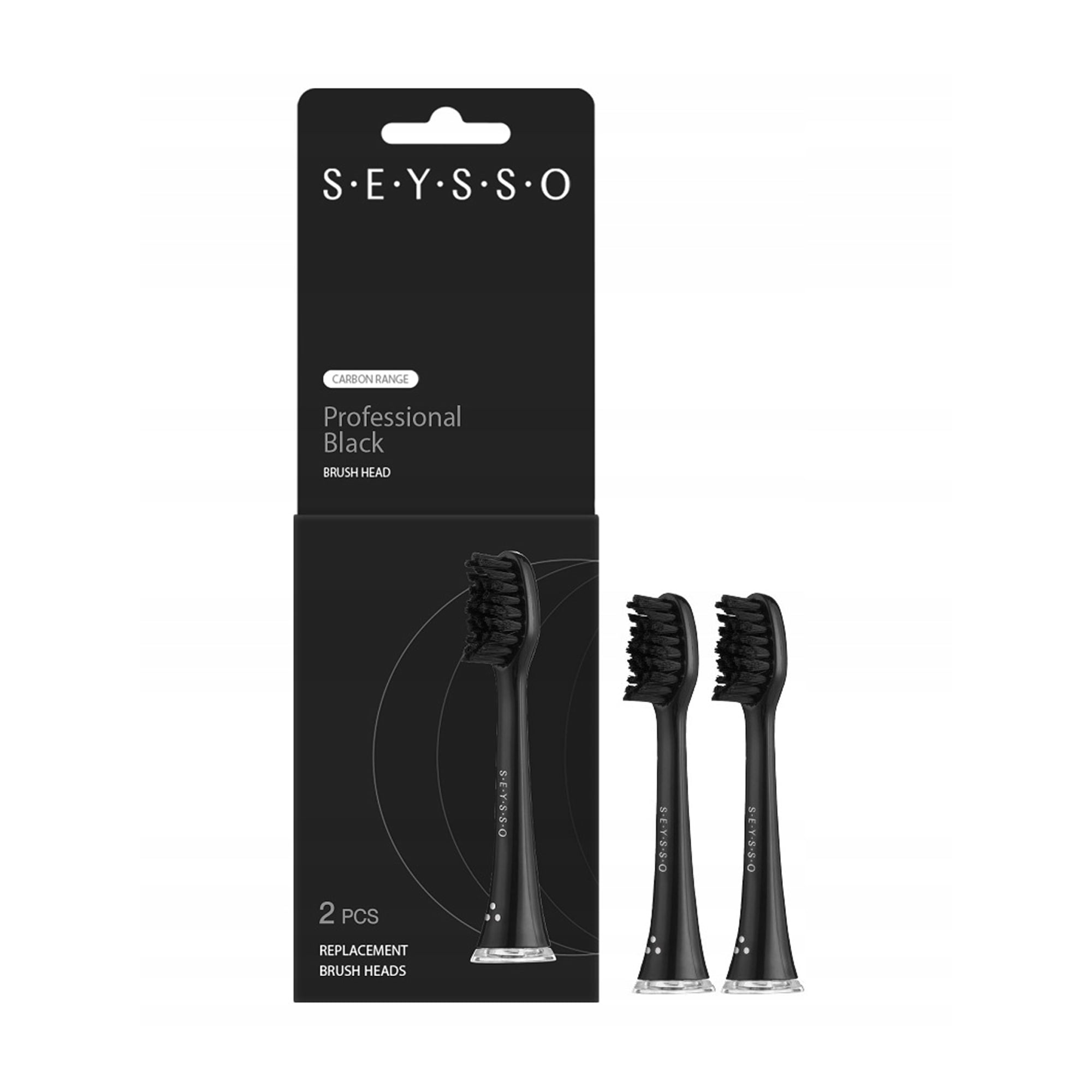 Змінні насадки для електричної зубної щітки Seysso Carbon Professional, 2 шт
