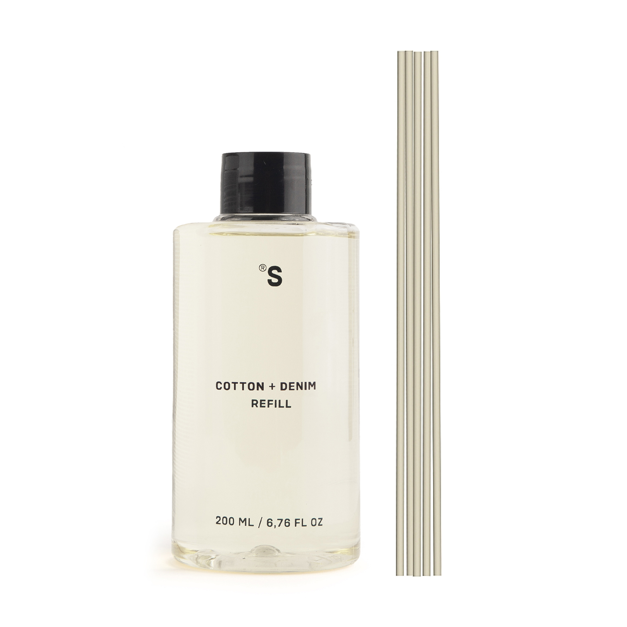 Змінний блок для аромадифузору Sister's Aroma Cotton + Denim Refill Котон та денім, 200 мл