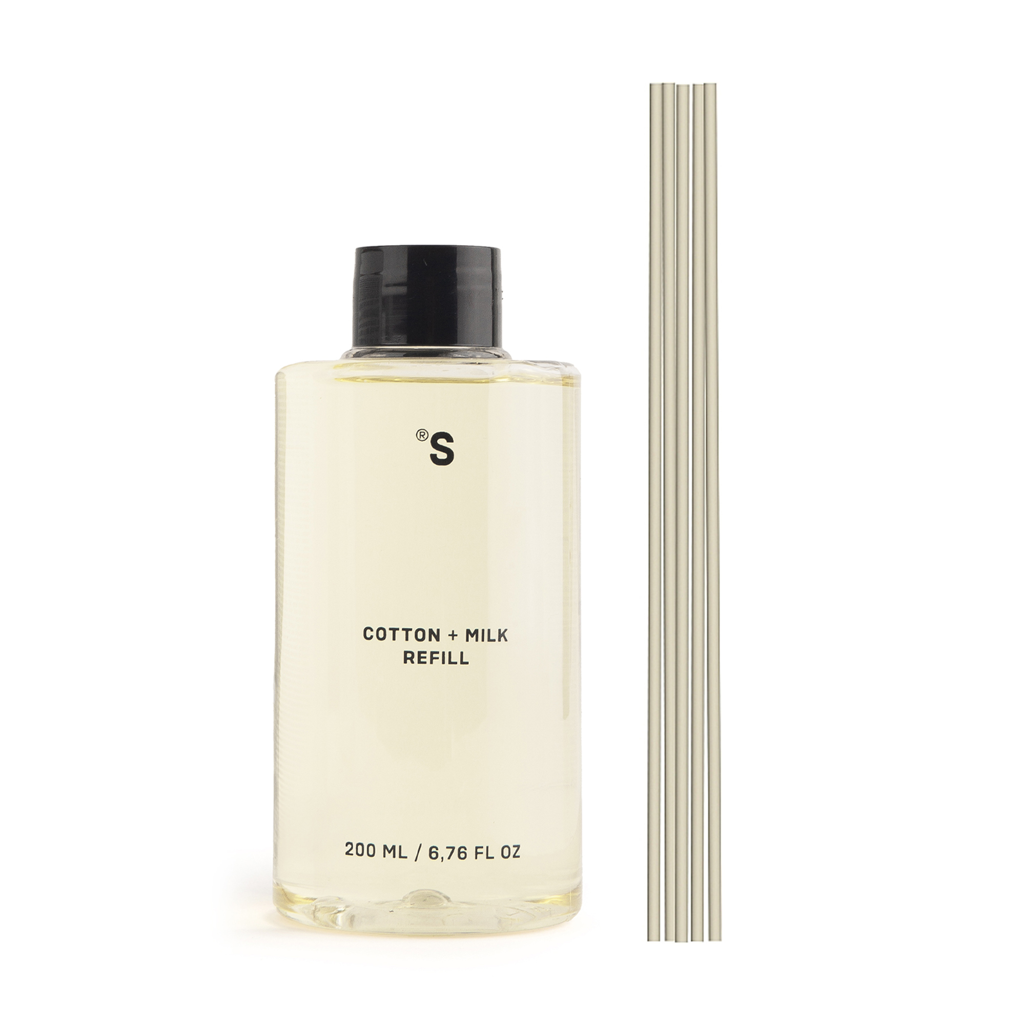 Змінний блок для аромадифузору Sister's Aroma Cotton + Milk Refill Котон та молоко, 200 мл