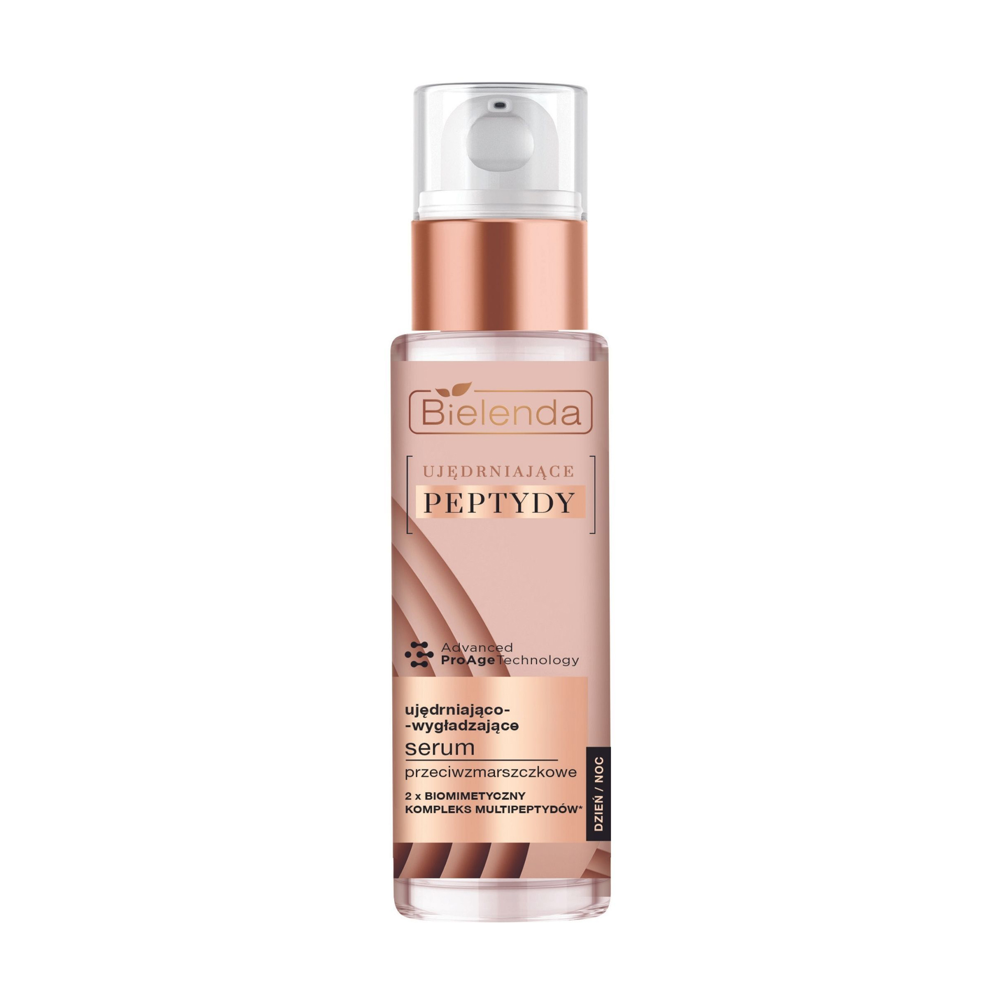 Зміцнювальна та розгладжувальна сироватка для обличчя Bielenda Firming Peptides Advanced ProAge Technology Serum проти зморщок, 30 мл