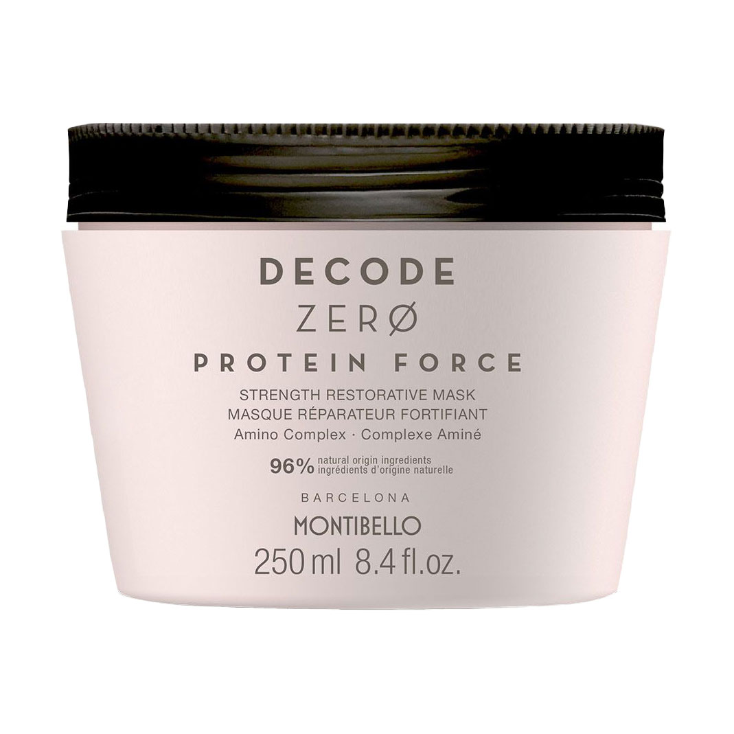 Зміцнювальна та відновлювальна маска для волосся Montibello Decode Zero Protein Force Mask, 250 мл