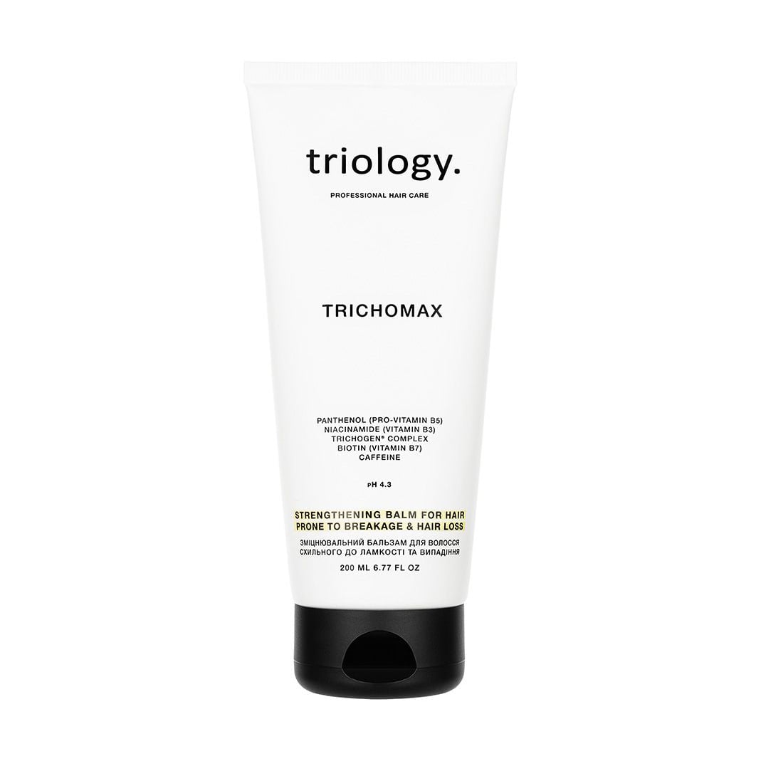 Зміцнювальний бальзам triology. Trichomax для схильного до ламкості та випадіння волосся, 200 мл