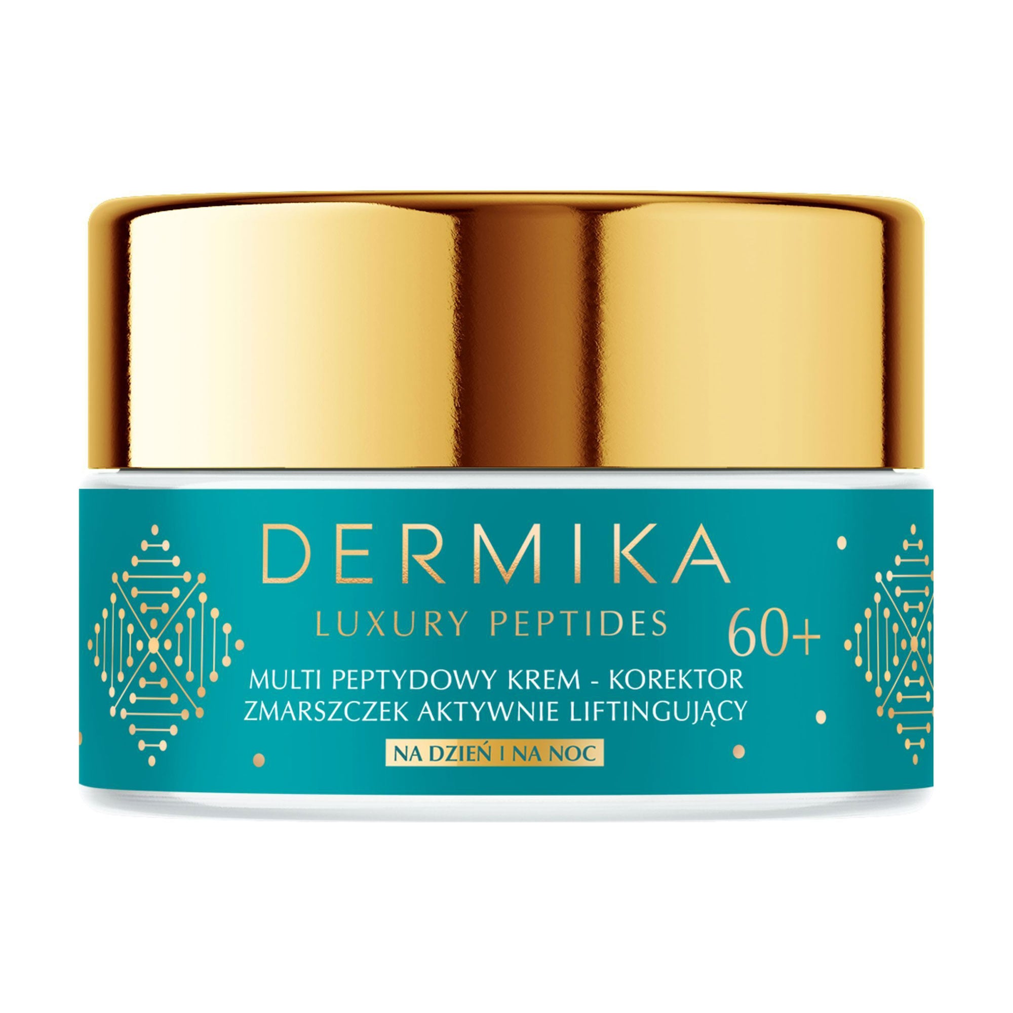 Зміцнювальний крем для обличчя Dermika Luxury Peptides Multi Peptide Cream, 60+, 50 мл
