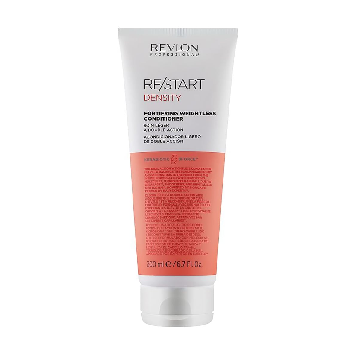 Зміцнювальний невагомий кондиціонер для волосся Revlon Professional ReStart Density Fortifying Weightless Conditioner, 200 мл