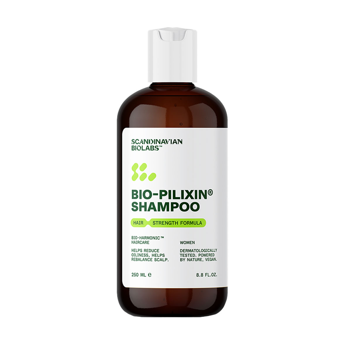 Зміцнювальний шампунь для волосся Scandinavian Biolabs Bio-Pilixin Hair Strength Shampoo, 250 мл