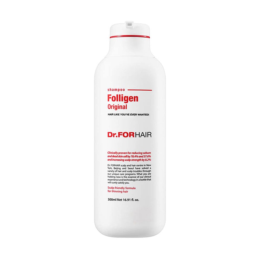 Зміцнювальний шампунь Dr.FORHAIR Folligen Original Shampoo проти випадіння волосся, 500 мл