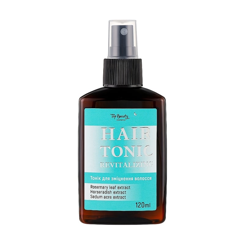 Зміцнювальний тонік для волосся Top Beauty Hair Tonic Revitalizing на основі натуральних компонентів, розмариновий, 120 мл