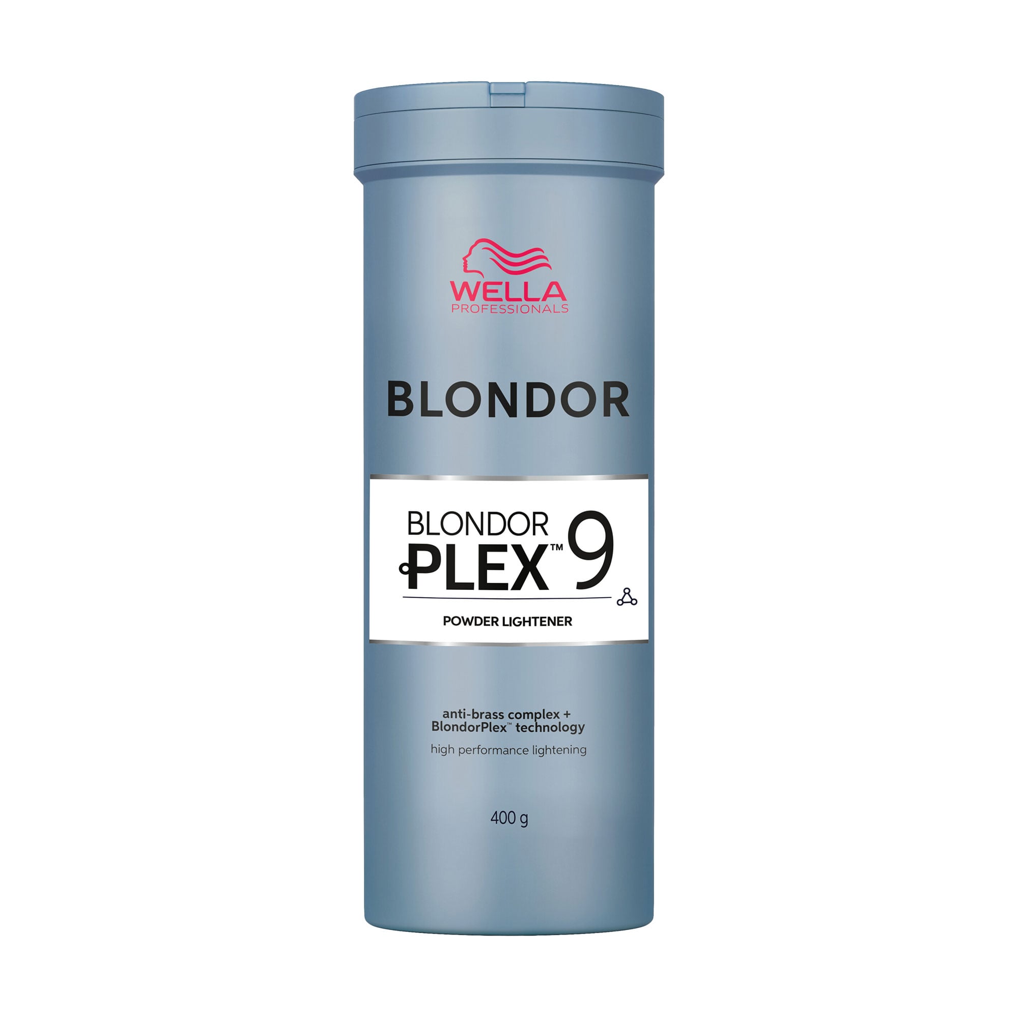 Знебарвлювальна пудра для волосся Wella Professionals Blondor Plex 9 Powder Lightener з технологією Bond Builder та Metal Purifier, 400 г