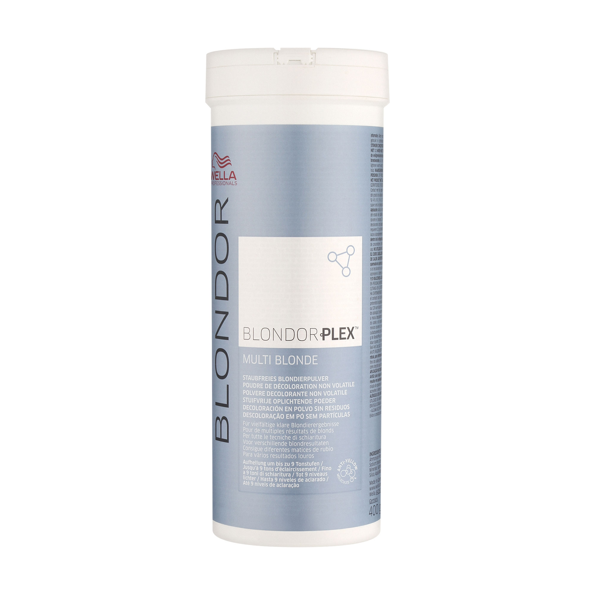 Знебарвлювальна пудра для волосся Wella Professionals BlondorPlex Multi Blonde Lightener, 400 г