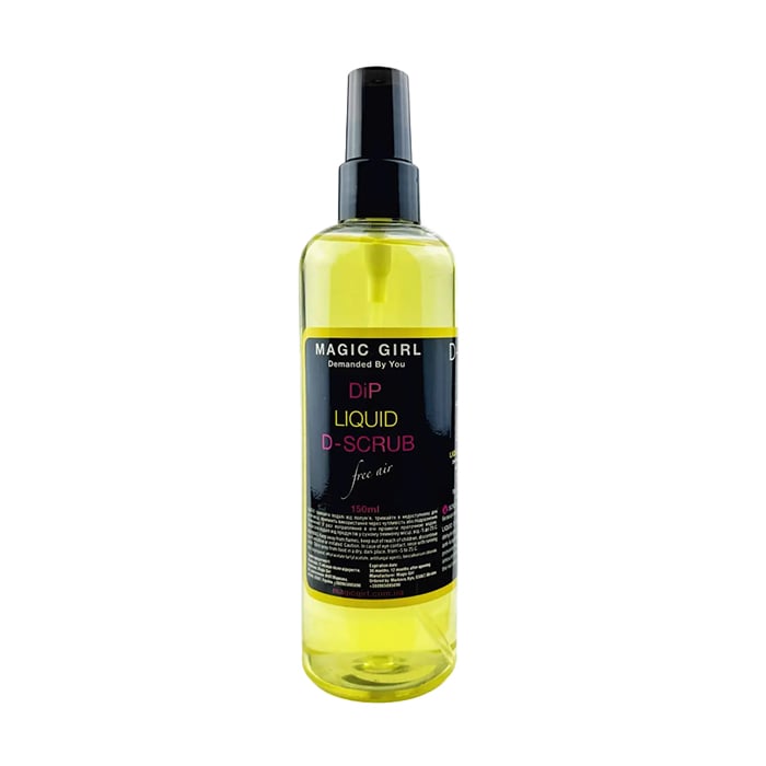Знежирювач та антисептик для нігтів Magic Girl Liquid D-Scrub, 150 мл
