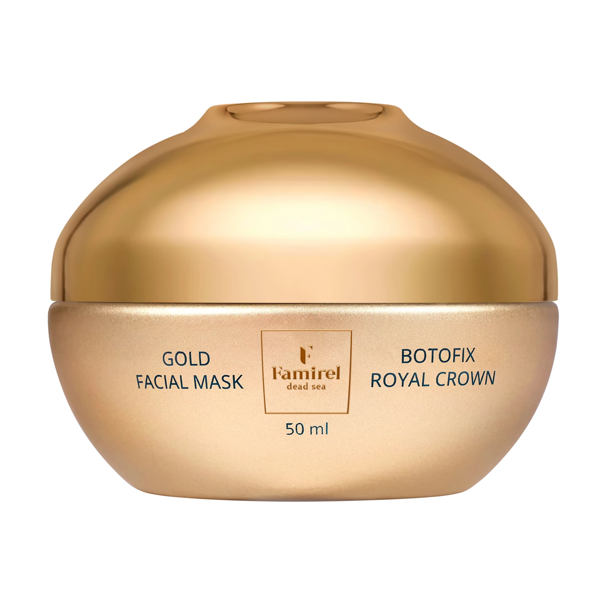 Золота ліфтинг-маска для обличчя Famirel Botoderm Botofix Royal Crown Gold Facial Mask, 50 мл