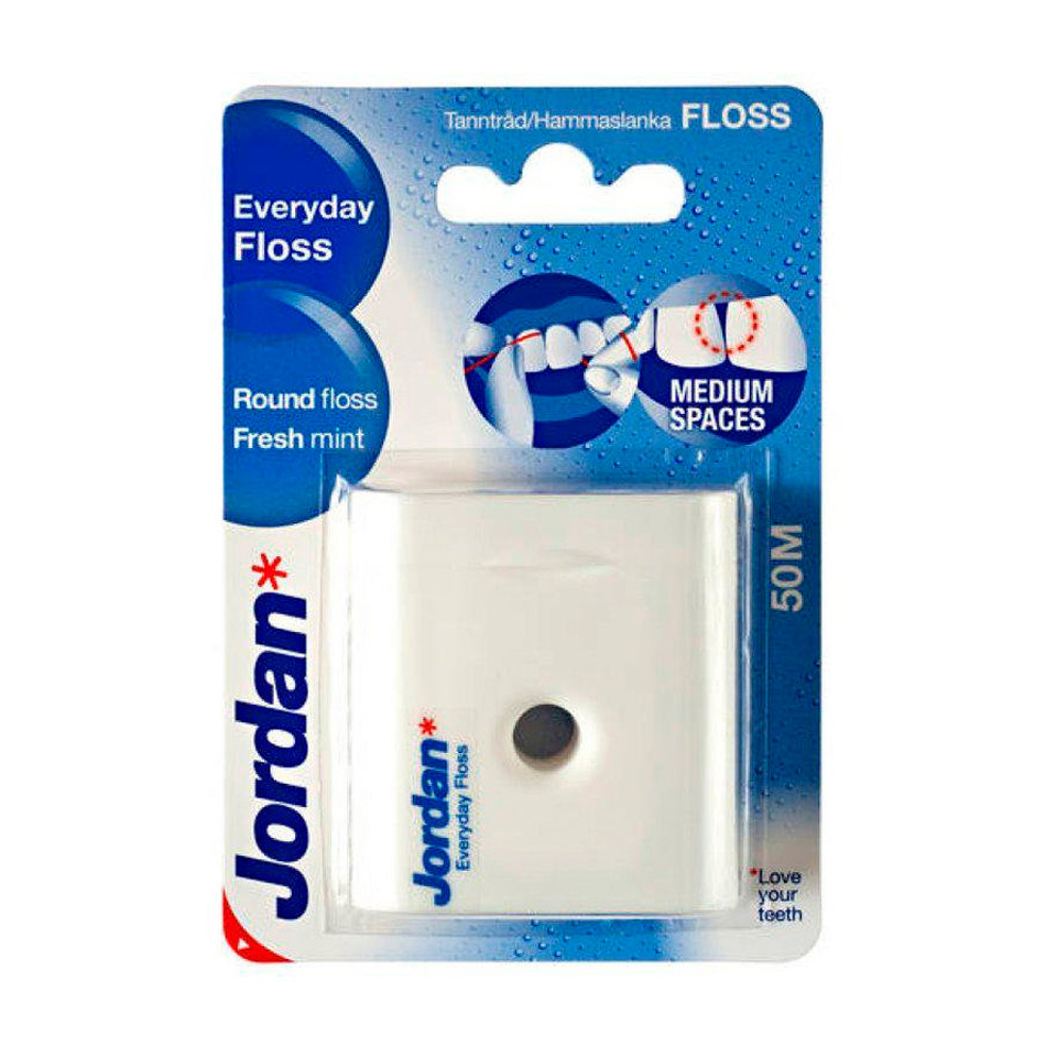 Зубна нитка-флос Jordan Everyday Floss, 50 м