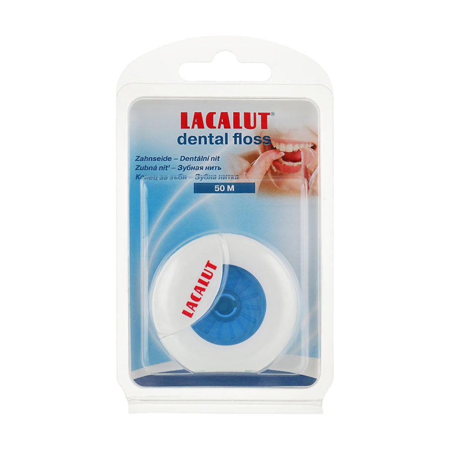 Зубна нитка Lacalut  Dental Floss, 50 м