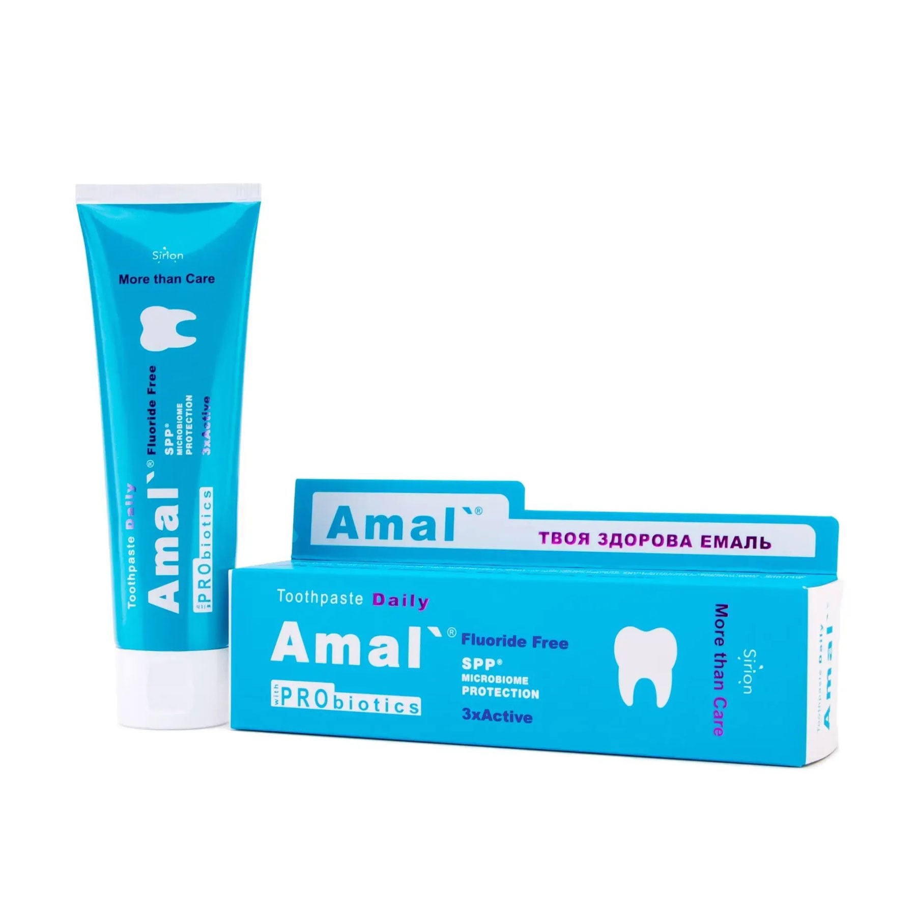 Зубна паста Amal' Daily PRObiotics з пробіотиками, 100 г