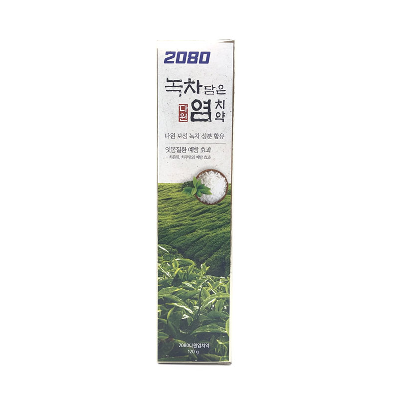 Зубна паста Dental Clinic 2080 Salted Toothpaste Green Tea, 120 г