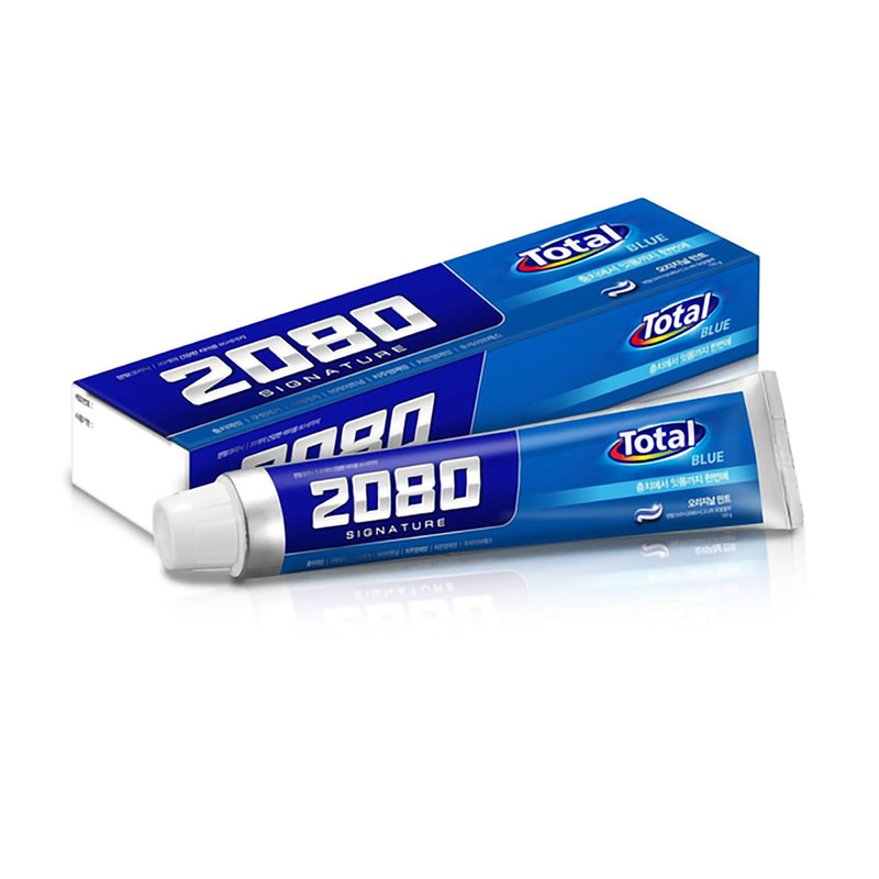Зубна паста Dental Clinic 2080 Signature Total Blue антибактеріальна, 150 г