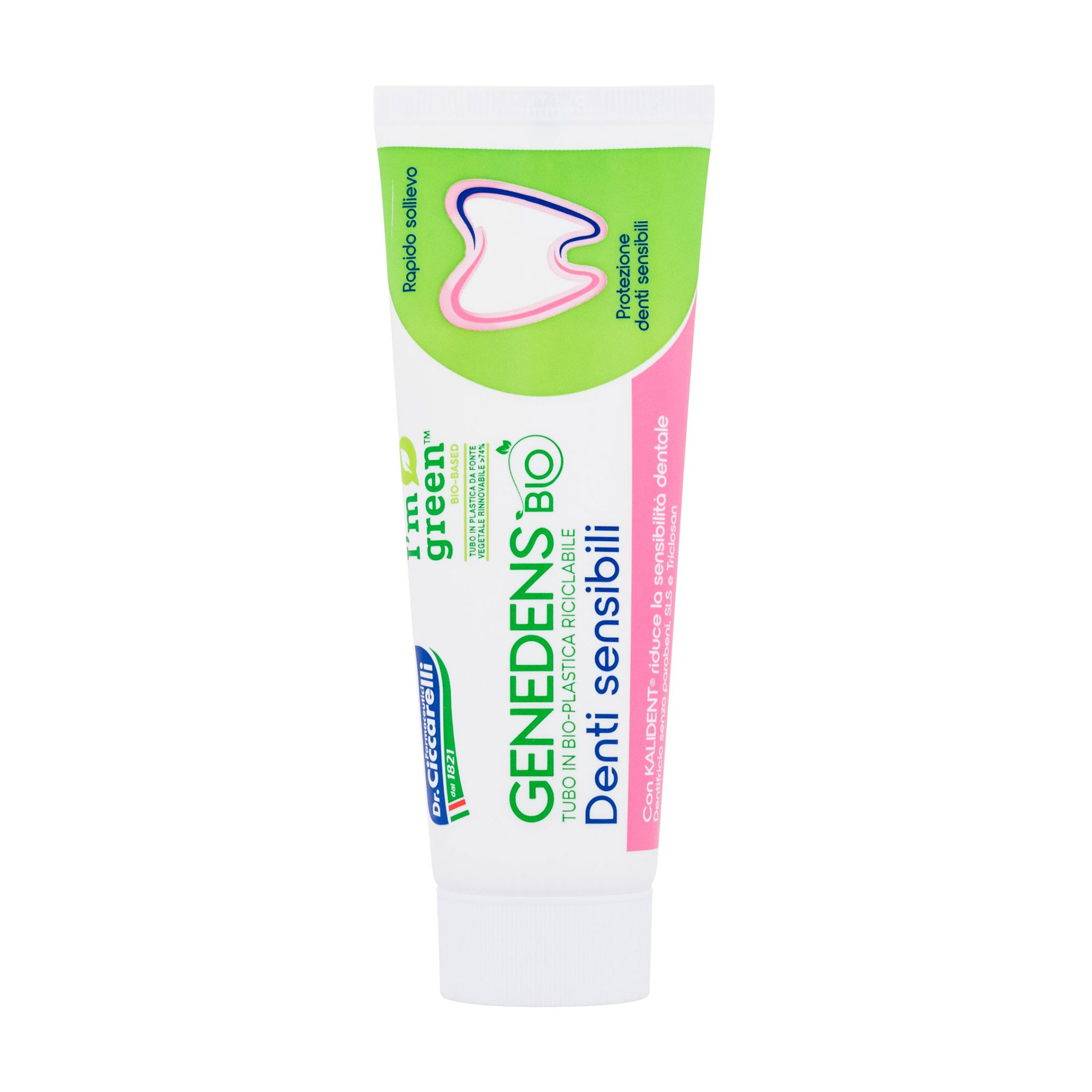 Зубна паста для чутливих зубів Dr. Ciccarelli Genedens Bio Sensitive Teeth, 75 мл