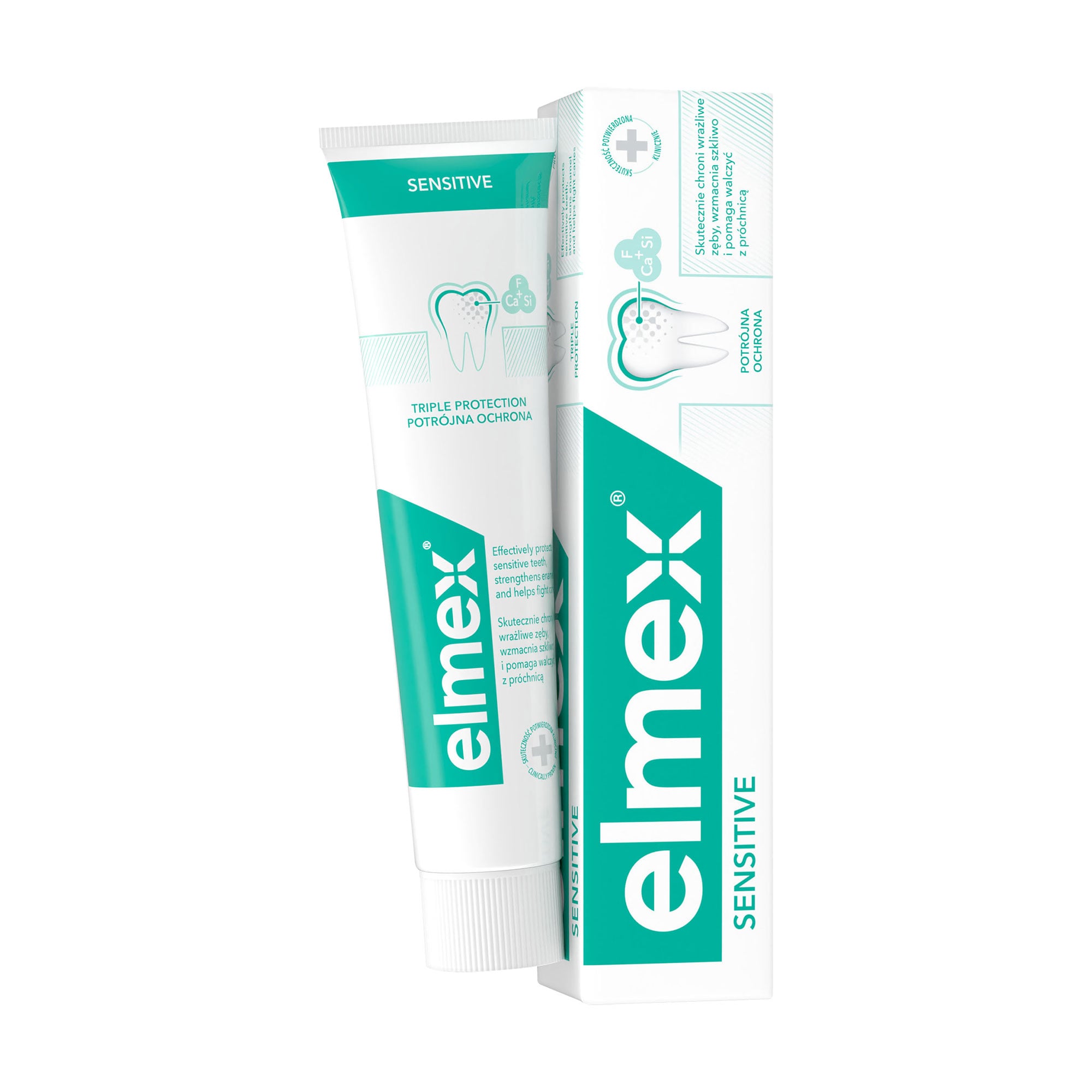 Зубна паста Elmex Sensitive для чутливих зубів, 75 мл
